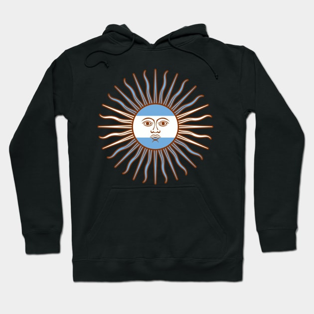 Argentinean Sun Hoodie by popkulturniy